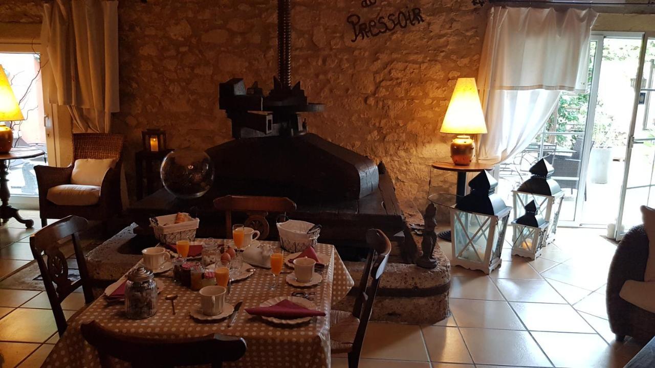 La Demeure Du Pressoir Bed and Breakfast Cuxac-dʼAude Exterior foto